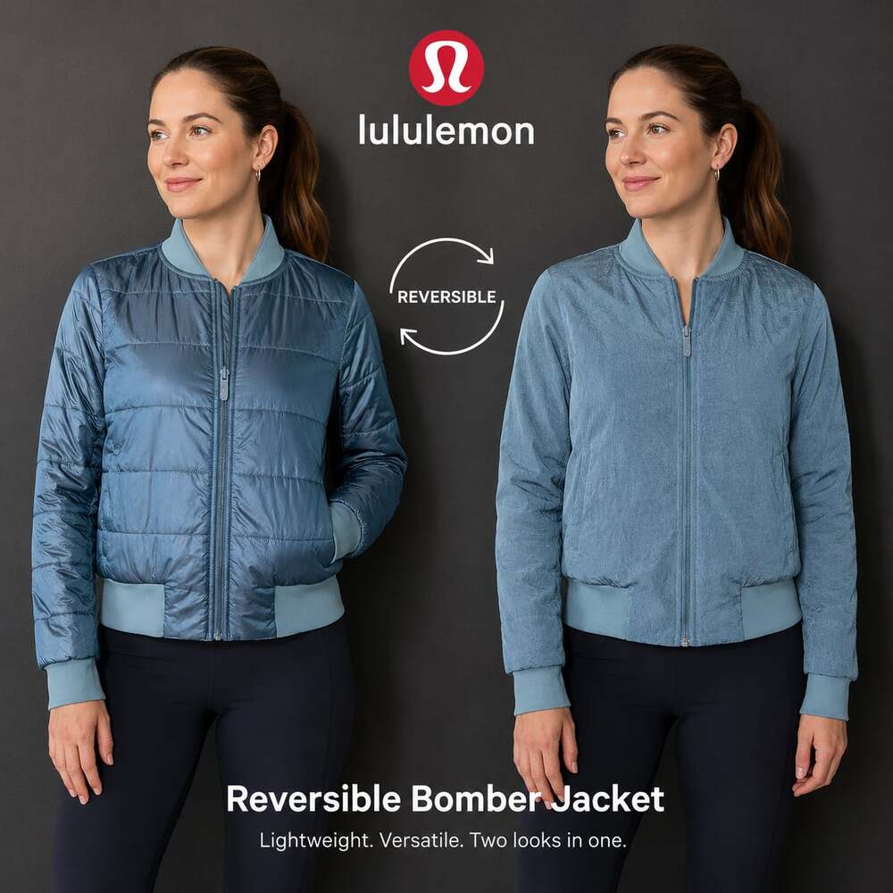 Lululemon Reversible Bomber Jacket